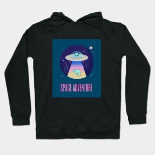 Beam Me Up - Kitty Hoodie